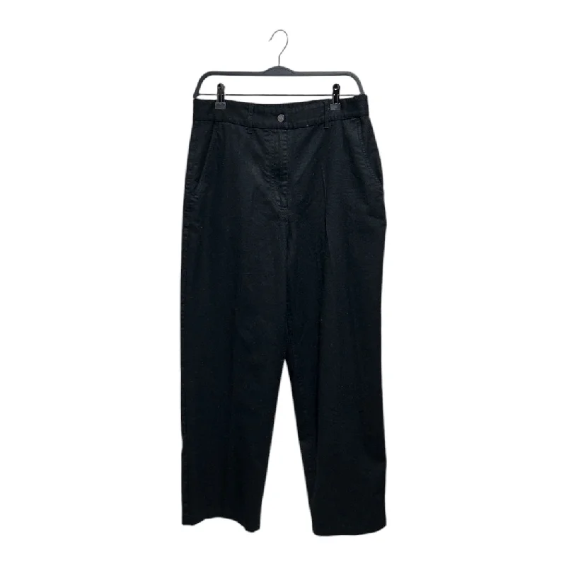 Comfy Drawstring Pants for Laid-back Look-MONCLER/Slacks/44/BLK/WIDE LEG PANTS