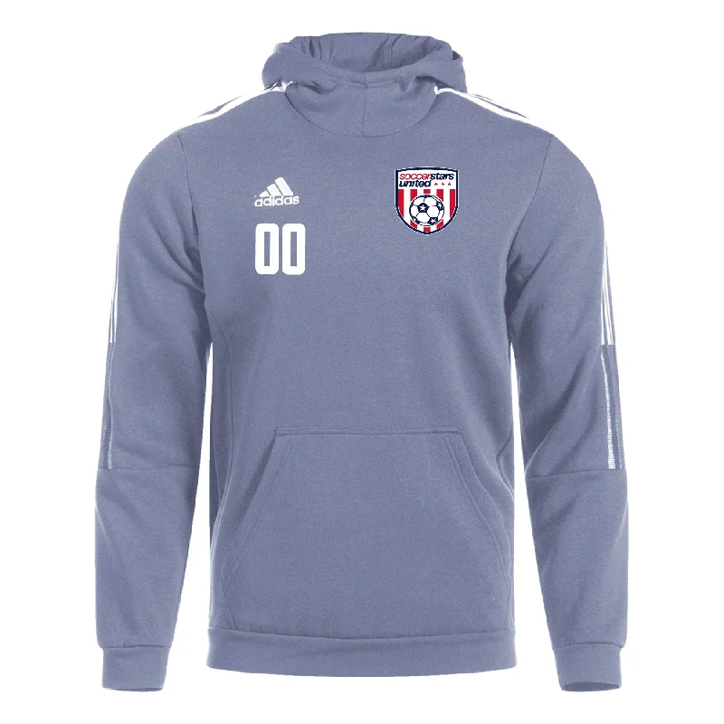 Graphic Print Hoodie for Creative Look-Soccer Stars United New York adidas Tiro 21 Hoodie Grey