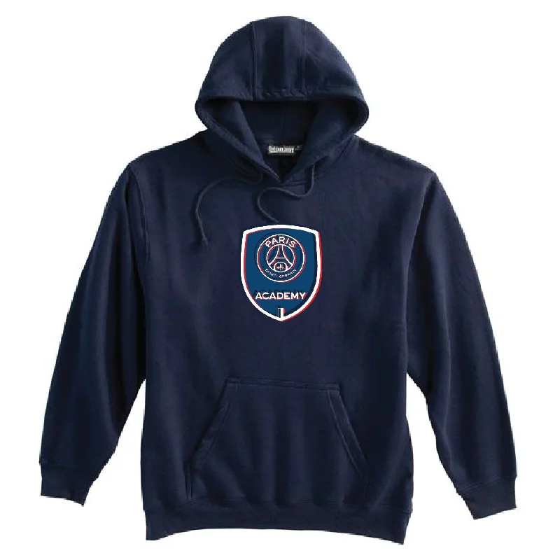 Lightweight Hoodie for Spring and Fall-PSG Academy Houston 3D Hoodie Navy