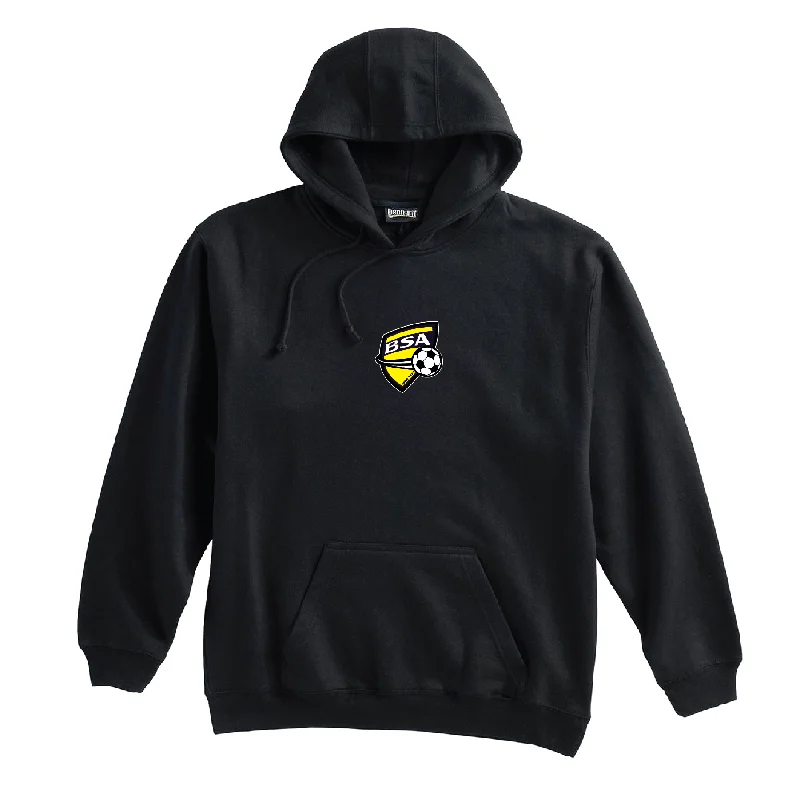 Comfy Hoodie for Lounging at Home-Belleville (Patch) Pennant Super 10 Hoodie Black