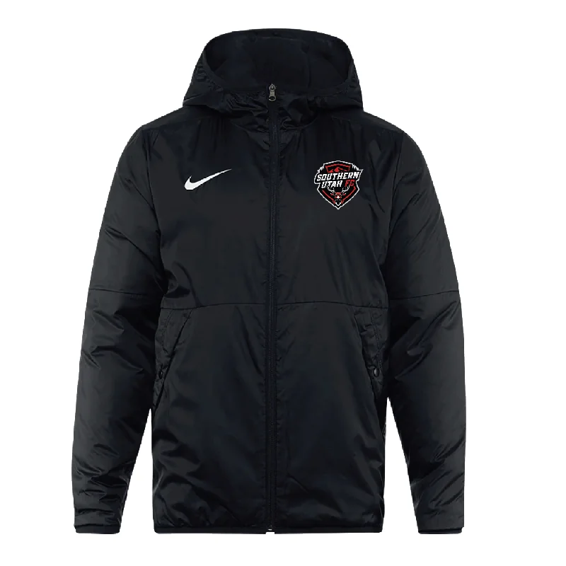 Soft Faux Fur Bomber Jacket for Fashion-Forward Winter-Southern Utah Fan Nike Park 20 Repel Winter Jacket Black