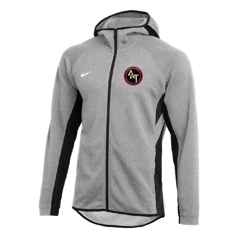 Basic Hoodie for Simple, Classic Style-Adrenaline Rush Training FAN Nike Showtime Full-Zip Hoodie Grey