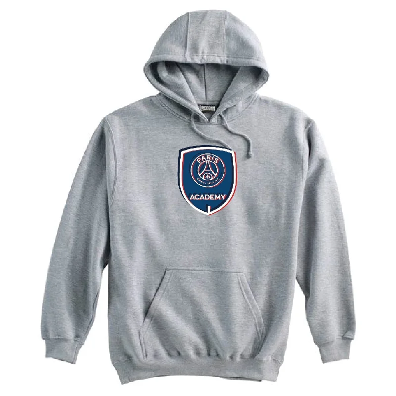 Premium Hoodie for High-Quality Comfort-PSG Academy Los Angeles 3D Hoodie Grey