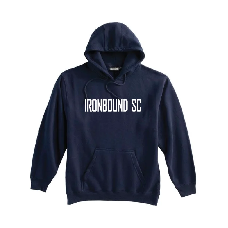 Warm Hoodie for Cold Weather-Ironbound SC MLS (Club Name) Pennant Super 10 Hoodie Navy