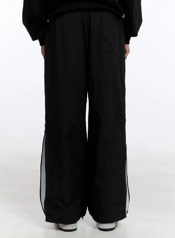 Elegant Silk Trousers for Special Occasions-Men's Activewear Sweatpants IG428