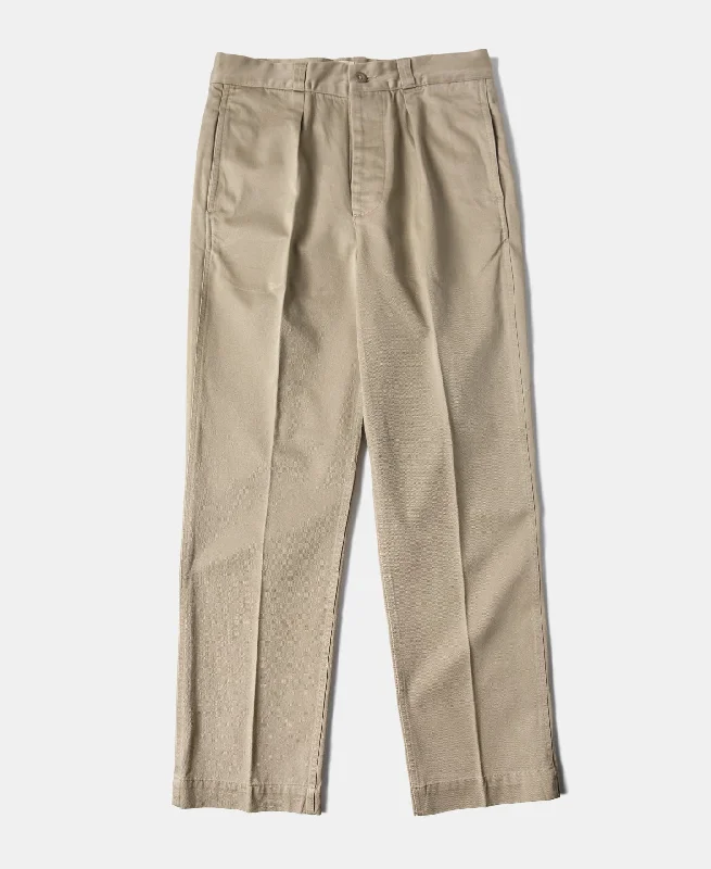 Sporty Sweatpants for Athletic Comfort-French Army M-1952 Chino Trousers