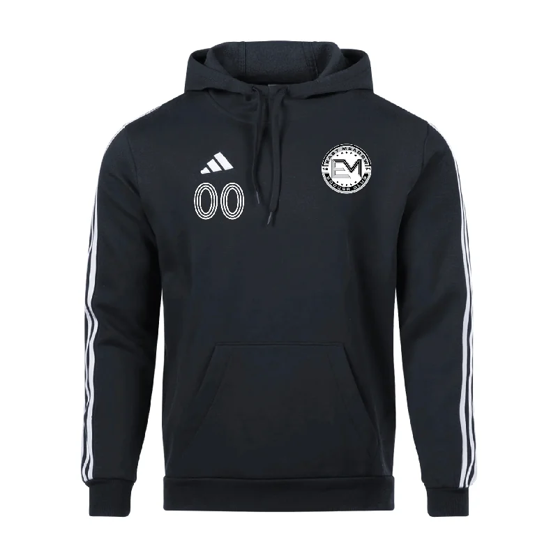 Cozy Hoodie with Kangaroo Pockets for Convenience-EMSC Competitive (Supporter) adidas Tiro 23 League Hoodie Black