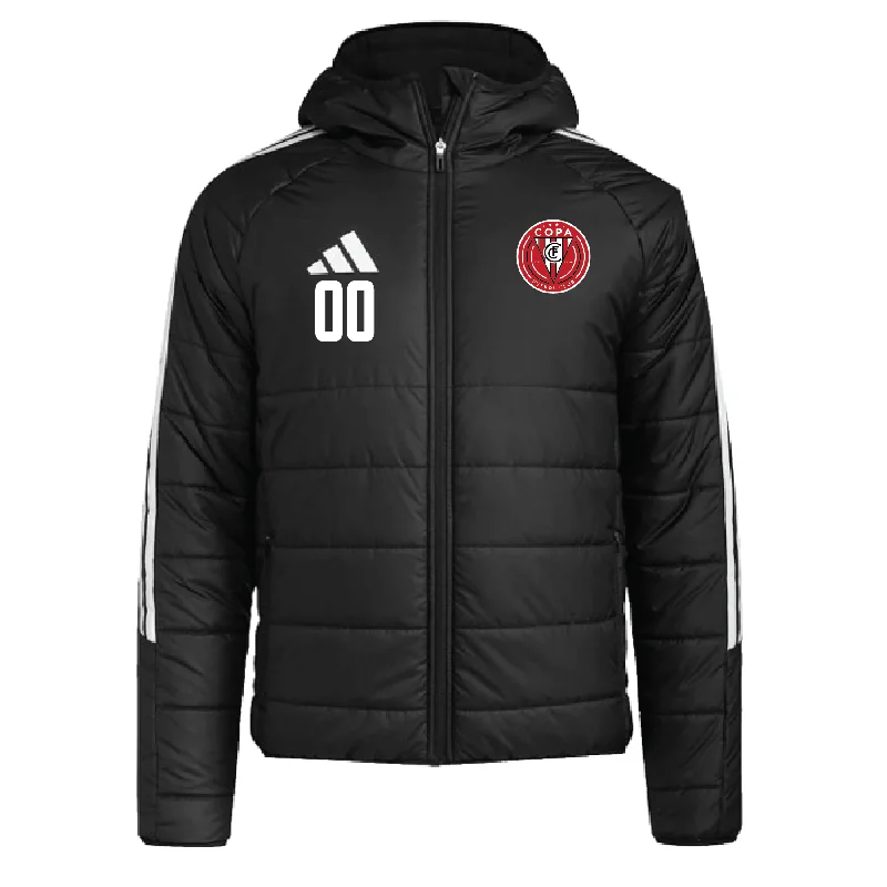 Trendy Utility Jacket with Multiple Pockets-FC Copa Central adidas Tiro 24 Winter Jacket