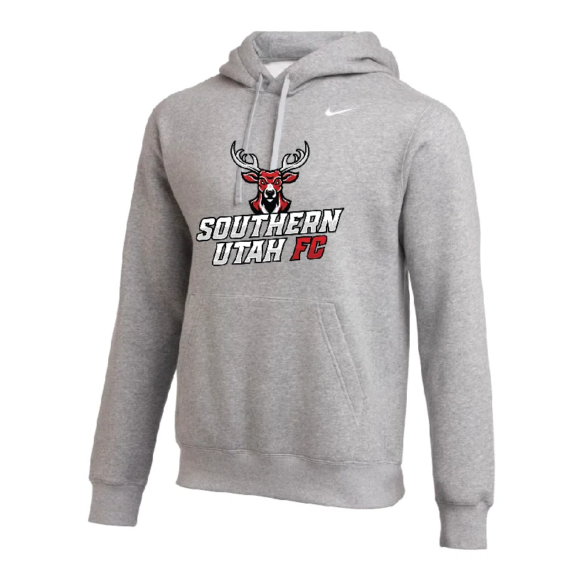 Colorblock Hoodie for Modern Appeal-Southern Utah Fan (Transfer) Nike Club Hoodie Grey