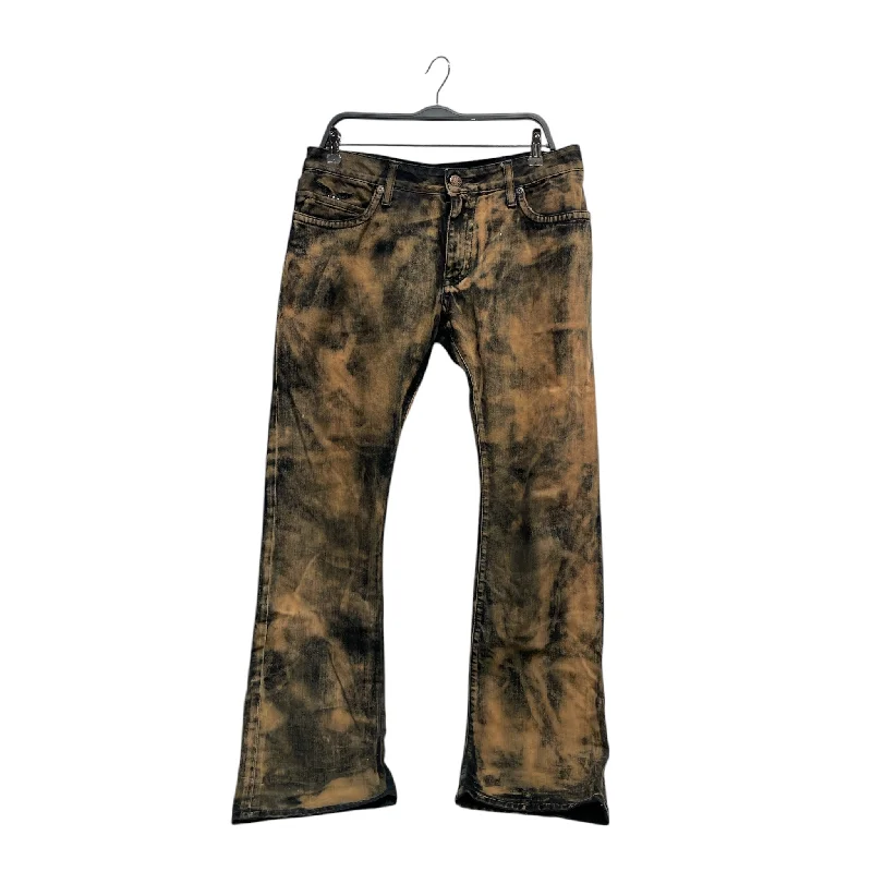 Trendy Patterned Trousers for Fashion-Forward Looks-ROBIN'S JEAN/Straight Pants/34/Denim/CML/Moto LA Wash Studded