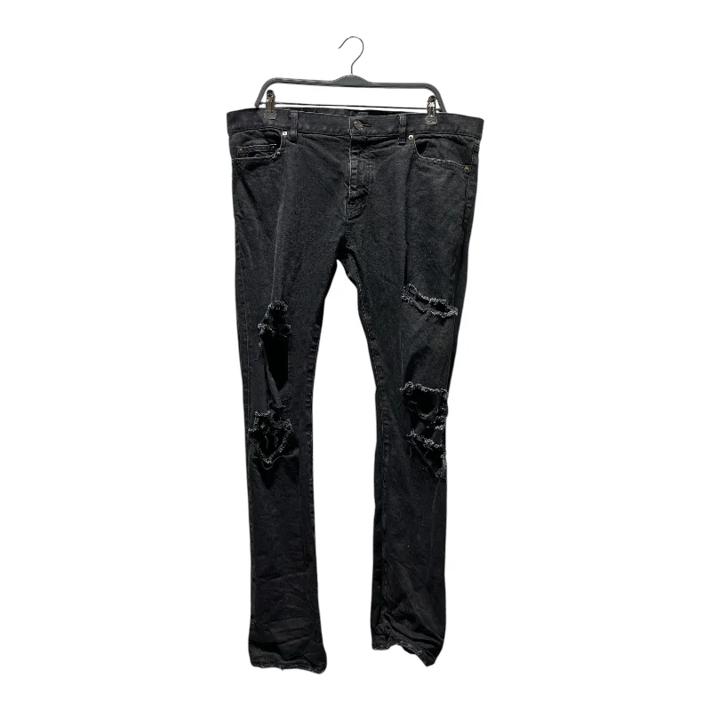 Trendy Skinny Fit Black Pants for Sleek Look-SAINT LAURENT/Skinny Pants/36/Denim/BLK/