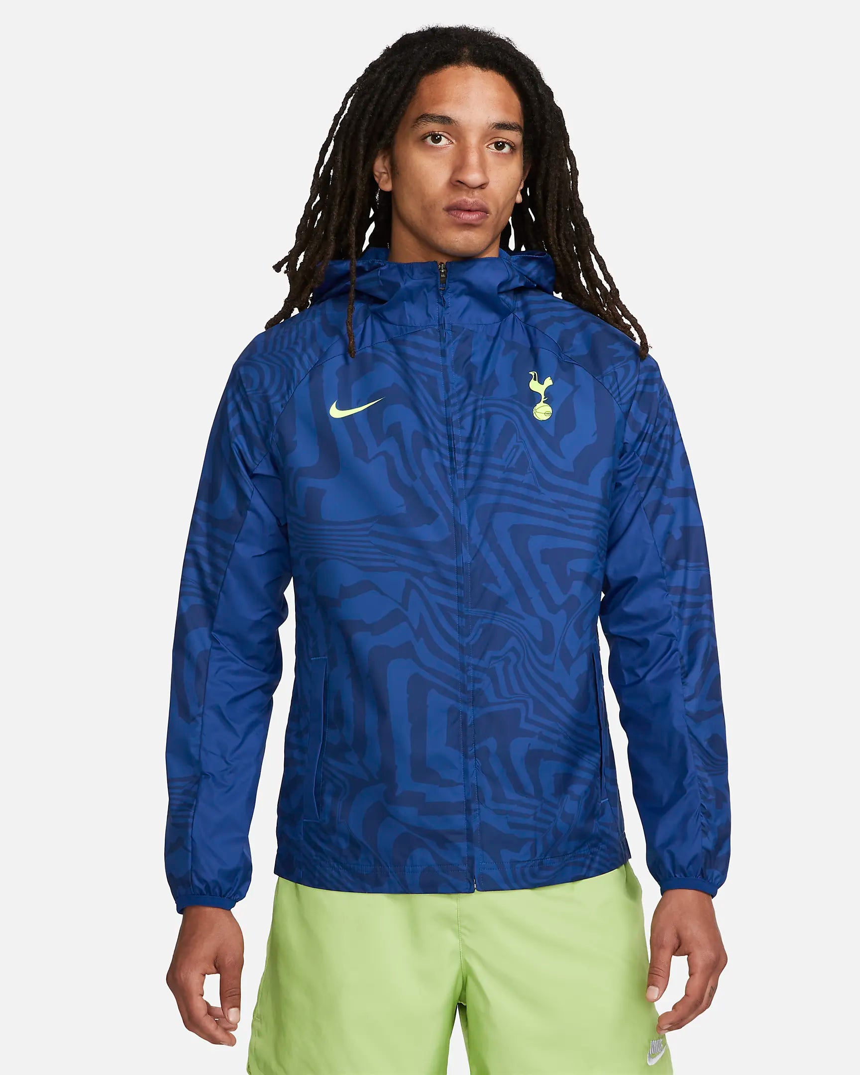 Soft Cashmere Blend Jacket for Luxurious Feel-Men's Nike Tottenham Hotspur AWF Jacket