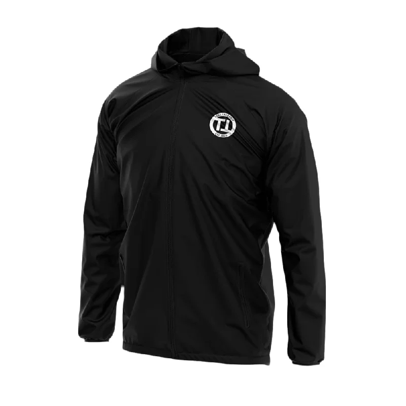 Casual Outdoor Jacket for Adventure Seekers-TOGETHERSHIP WINDBREAKER JACKET (BLACK)