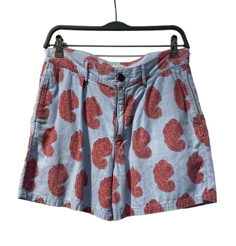 Colorful Tie-Dye Shorts for Summer Fun-KAPITAL/Shorts/S/Cotton/MLT/All Over Print/PAISLEY