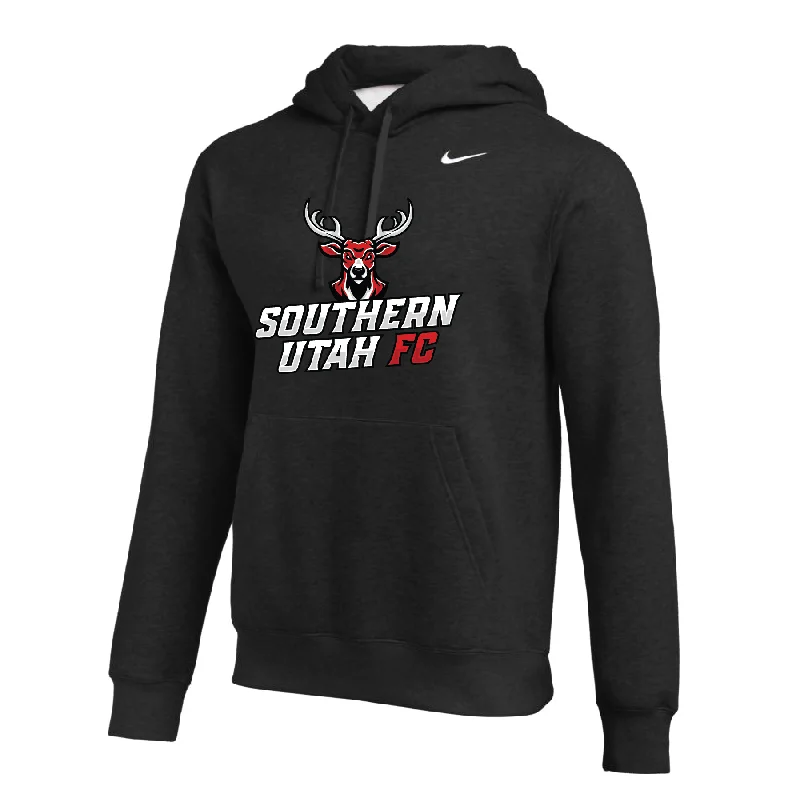 Zip Hoodie for Versatile Layering-Southern Utah Fan (Transfer) Nike Club Hoodie Black