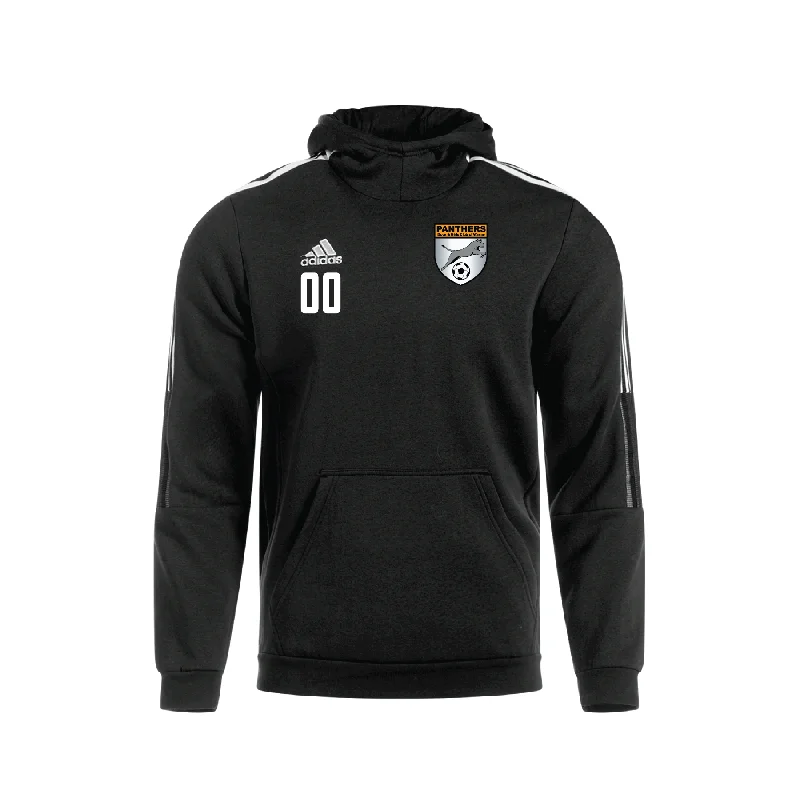 Fashionable Hoodie for Weekend Wear-Wayne Panthers adidas Tiro 21 Hoodie Black