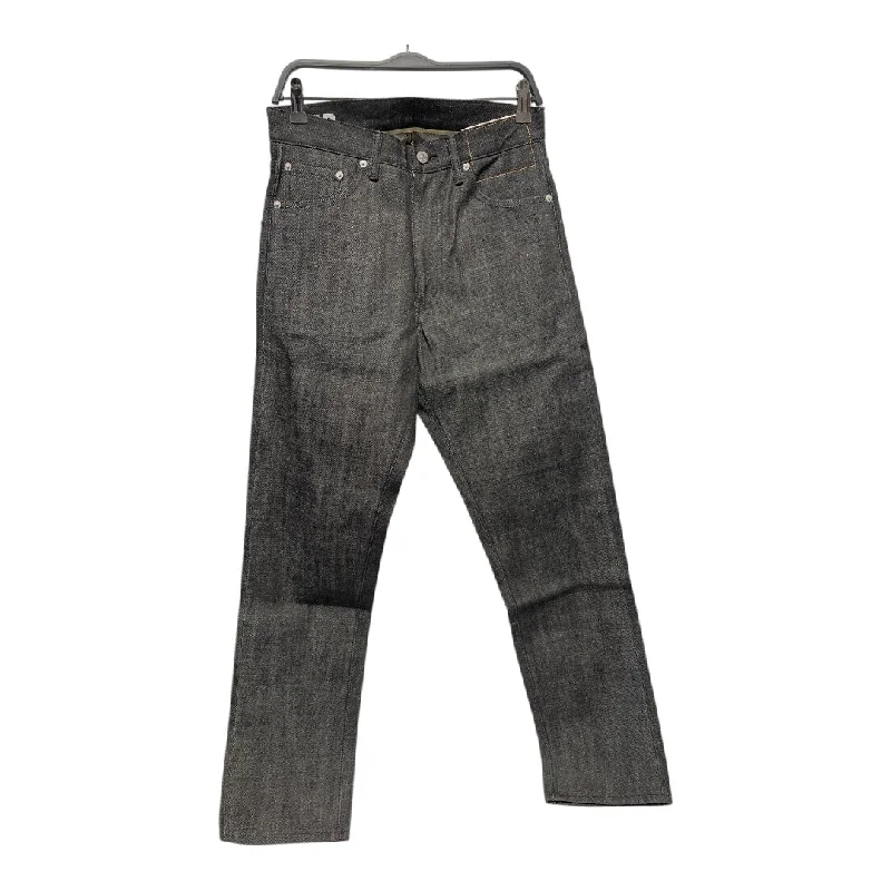 Soft Stretch Pants for Daily Comfort-visvim/Straight Pants/30/Denim/BLK/