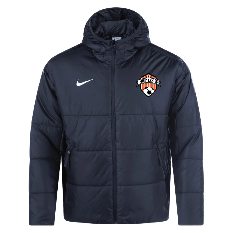 Urban Style Windbreaker Jacket for City Living-Fort Lee SC FAN Nike Therma-Fit Academy Pro 24 Jacket Black