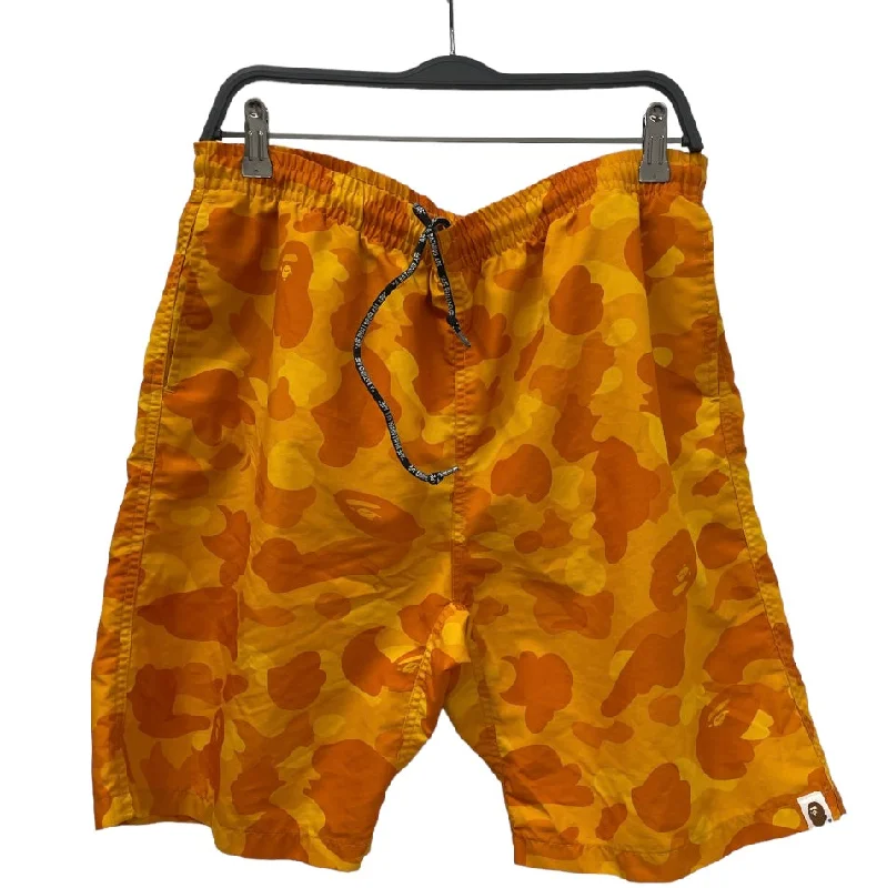 Stretchy Yoga Shorts for Flexibility-BAPE/Shorts/XL/Nylon/ORN/Camouflage/ORANGE CAMO SHORTS