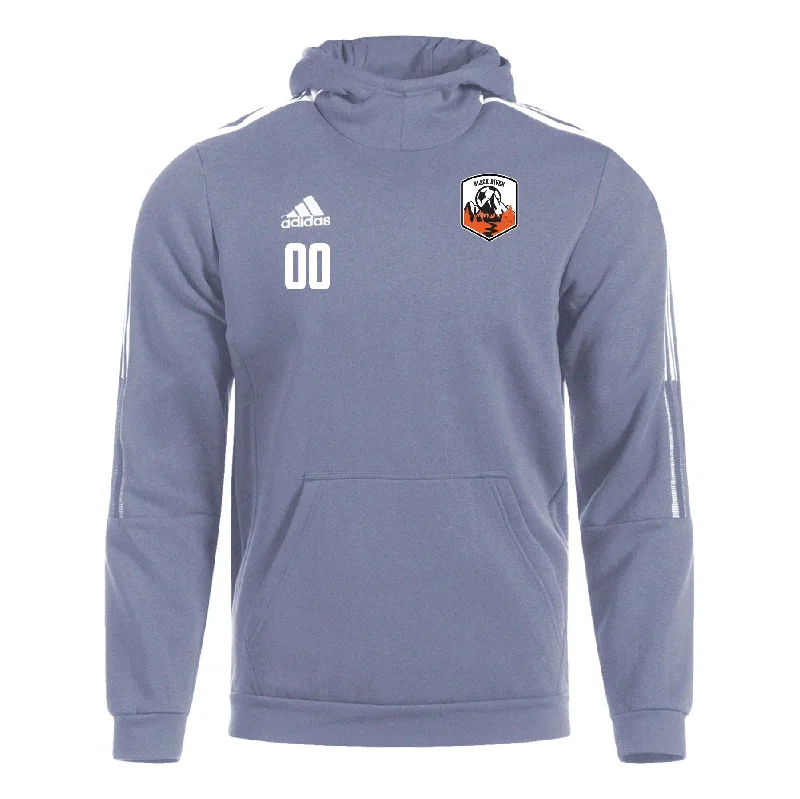 Stylish Hooded Pullover for Casual Outfits-Black River Athletics 2011 and Younger adidas Tiro 21 Hoodie Grey