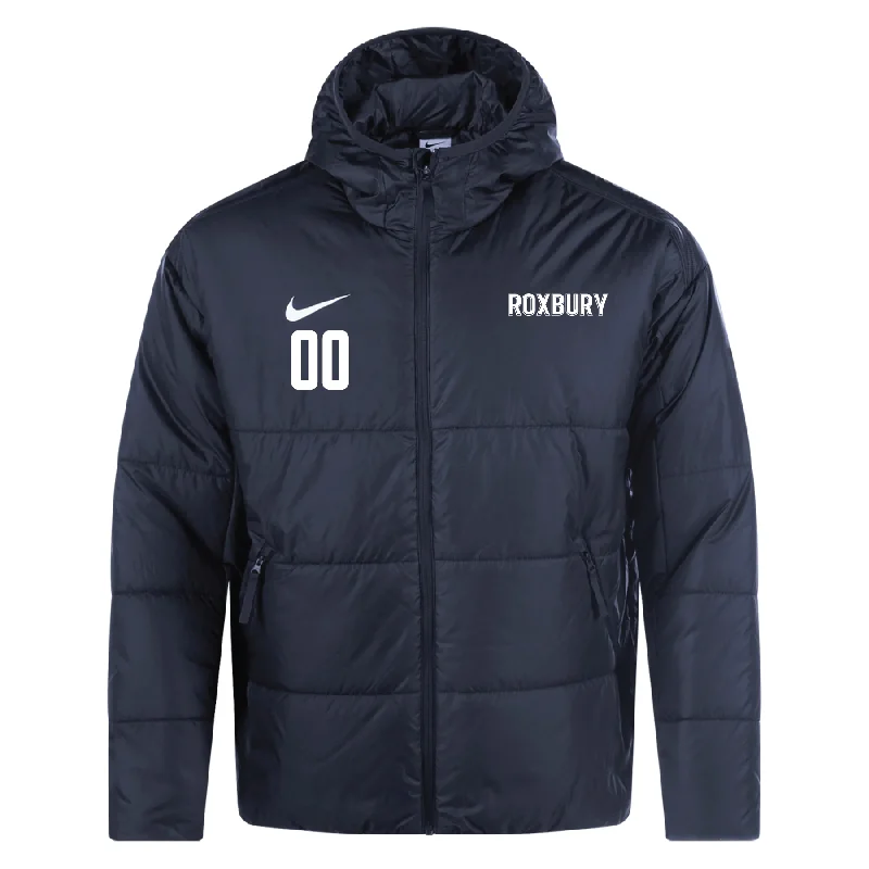 Warm Fleece-Lined Jacket for Winter Comfort-Roxbury PDA-SCP Fit Nike Therma-Fit Academy Pro 24 Jacket Black