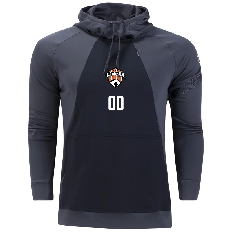 Comfortable Hoodie for All-Day Comfort-Fort Lee Fan Store Nike Dry Academy Hoodie - Grey/Black