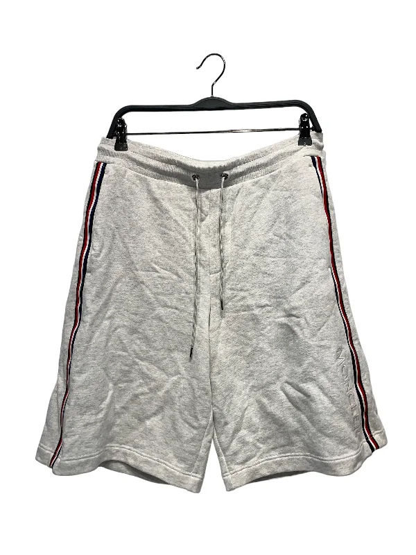 Custom Printed Shorts for Unique Style-MONCLER/Shorts/M/Cotton/SLV/High-waisted/Moncler Shorts