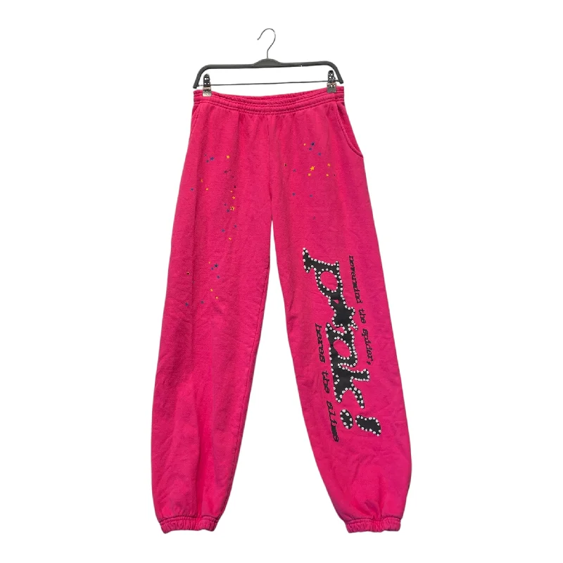 Relaxed Fit Fleece Pants for Lounging-SPYDER/Bootcut Pants/M/Cotton/PNK/