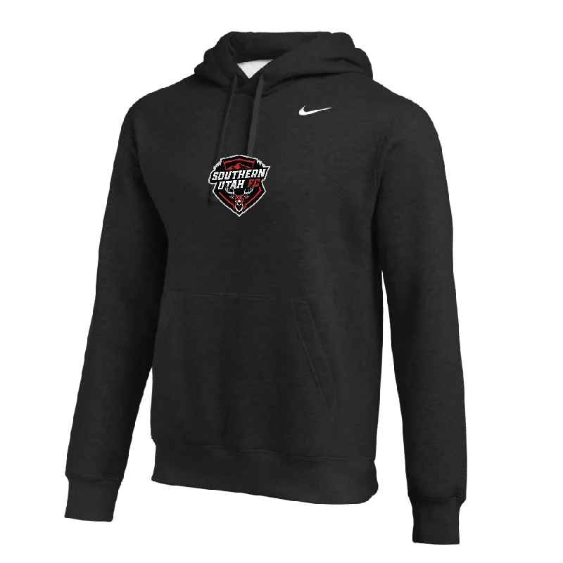 Premium Hoodie for High-Quality Comfort-Southern Utah Fan (Patch) Nike Club Hoodie Black