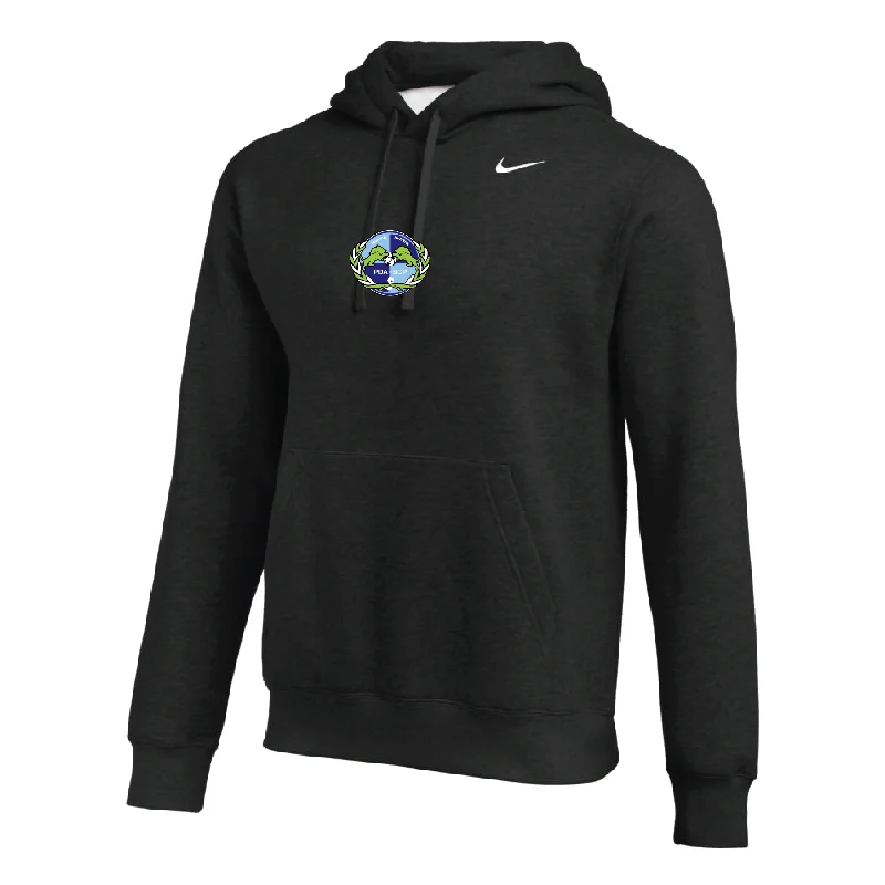 Cozy Hoodie with Kangaroo Pockets for Convenience-PDA-SCP FAN (Patch) Nike Club Hoodie Black