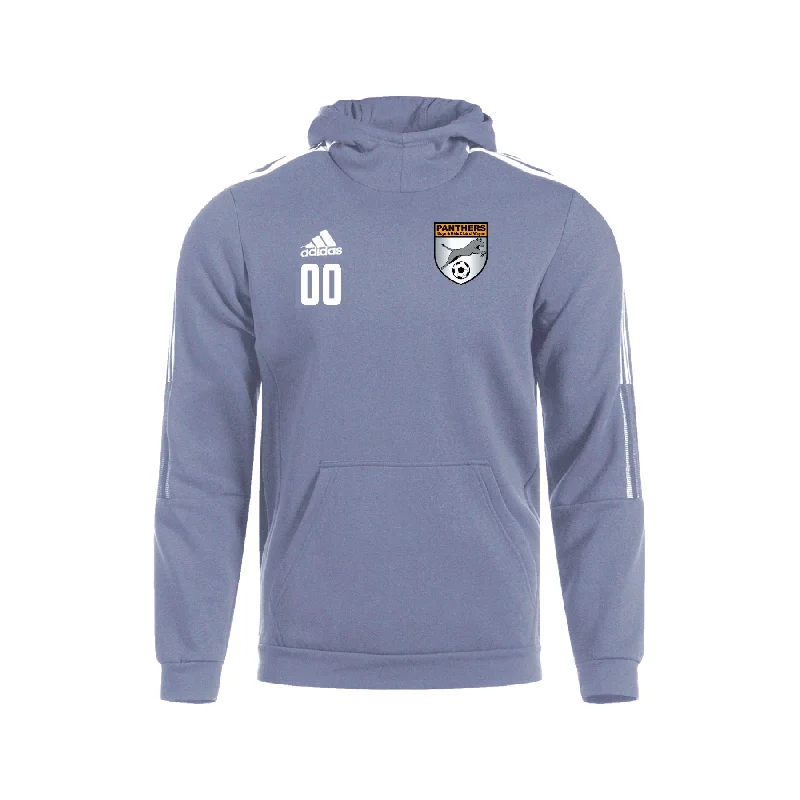 Classic Hoodie with Large Pocket for Convenience-Wayne Panthers adidas Tiro 21 Hoodie Grey