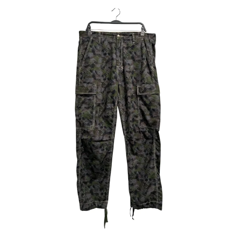 Fashionable Sport Pants for Gym or Casual Wear-ksubi/Pants/36/Cotton/GRN/Camouflage/