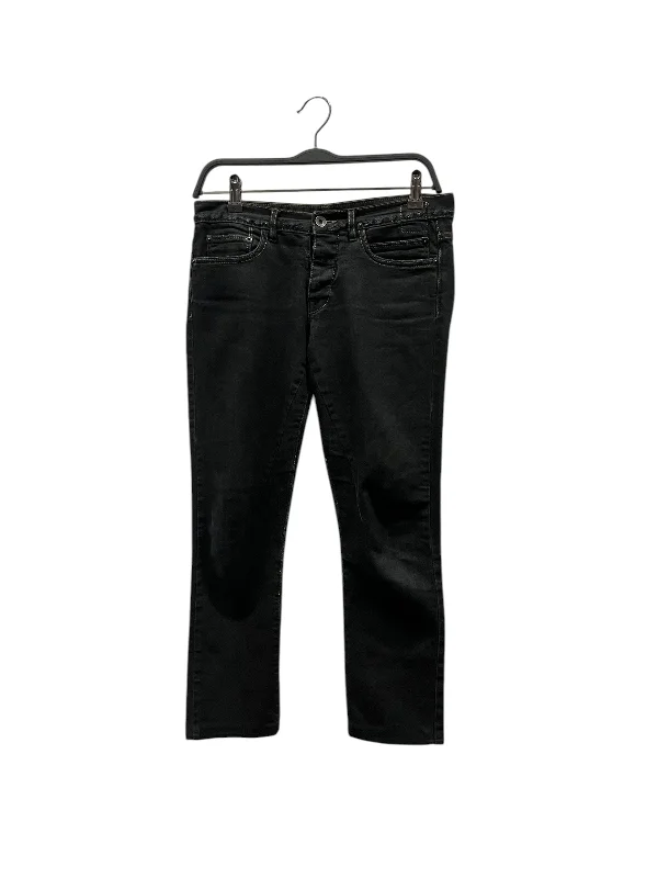 Classic Bootcut Jeans for Flattering Shape-Rick Owens/Skinny Pants/XS/Denim/BLK/