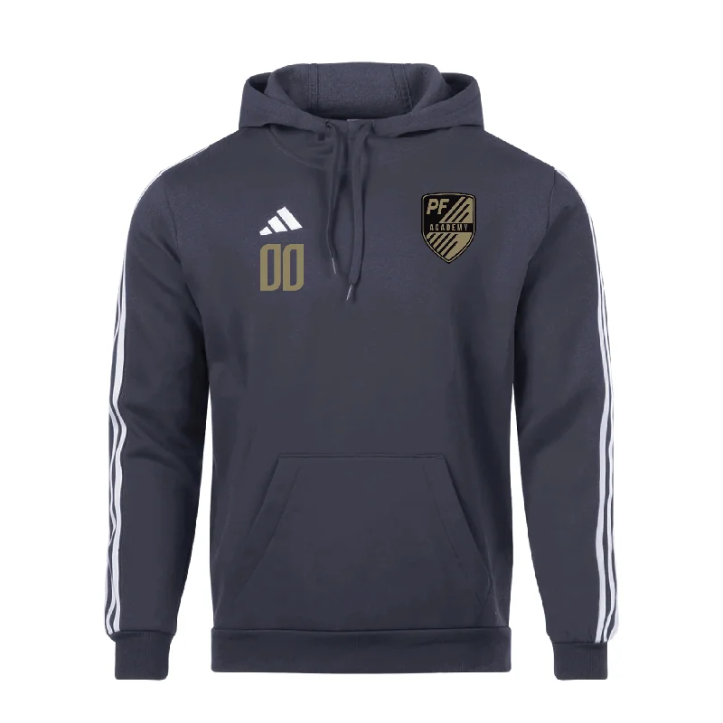 Soft Hoodie for Cozy Nights-Playmaker Futbol Academy adidas Tiro 23 League Hoodie Grey