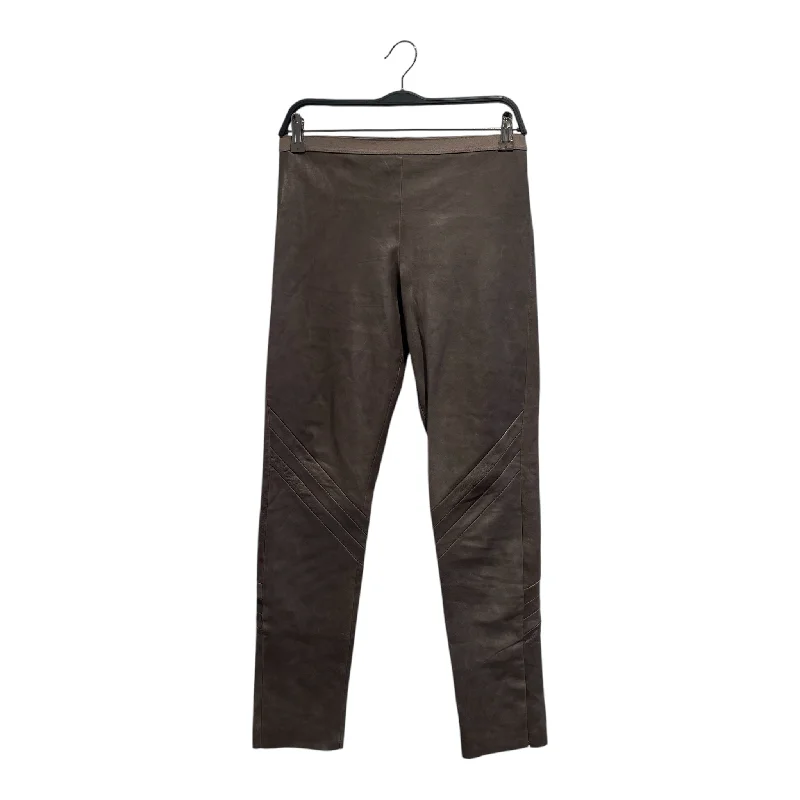 Trendy High-Rise Jeans for Modern Fashion-Rick Owens/Skinny Pants/Leather/BRW/FW 12