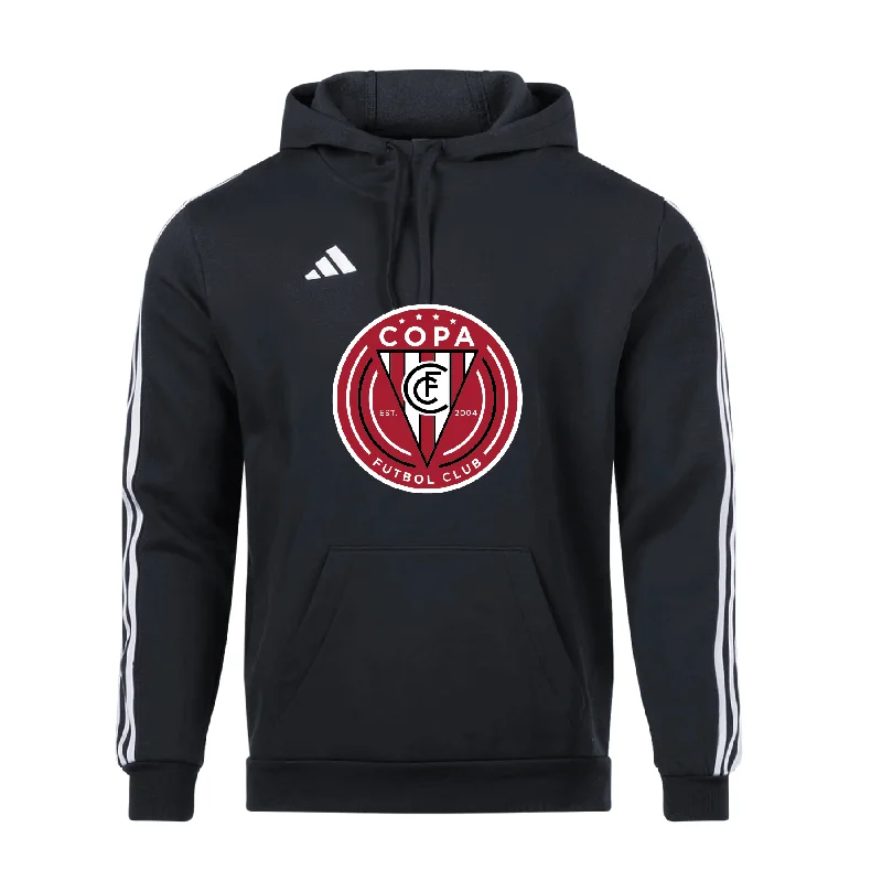 Warm Fleece Lined Hoodie for Winter Protection-FC Copa Futures adidas Tiro 23 League Hoodie Black