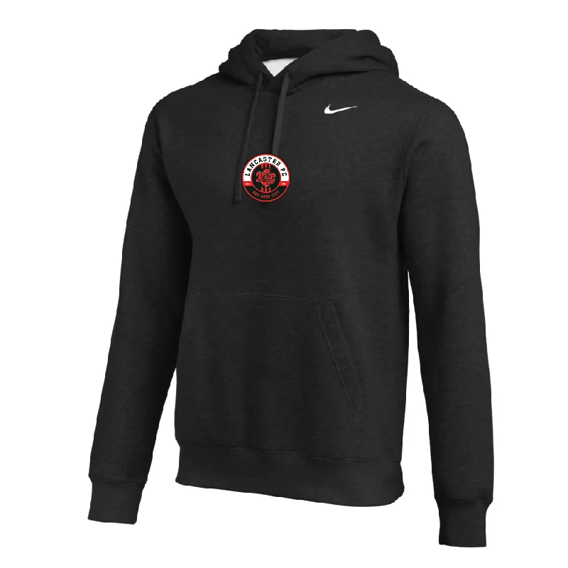 Streetwear Hoodie for Edgy Style-Lancaster FC (Patch) Nike Club Hoodie Black