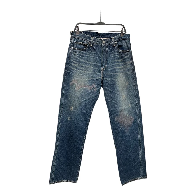 Fashionable Straight-Cut Pants for Work or Play-visvim/Straight Pants/34/Denim/IDG/