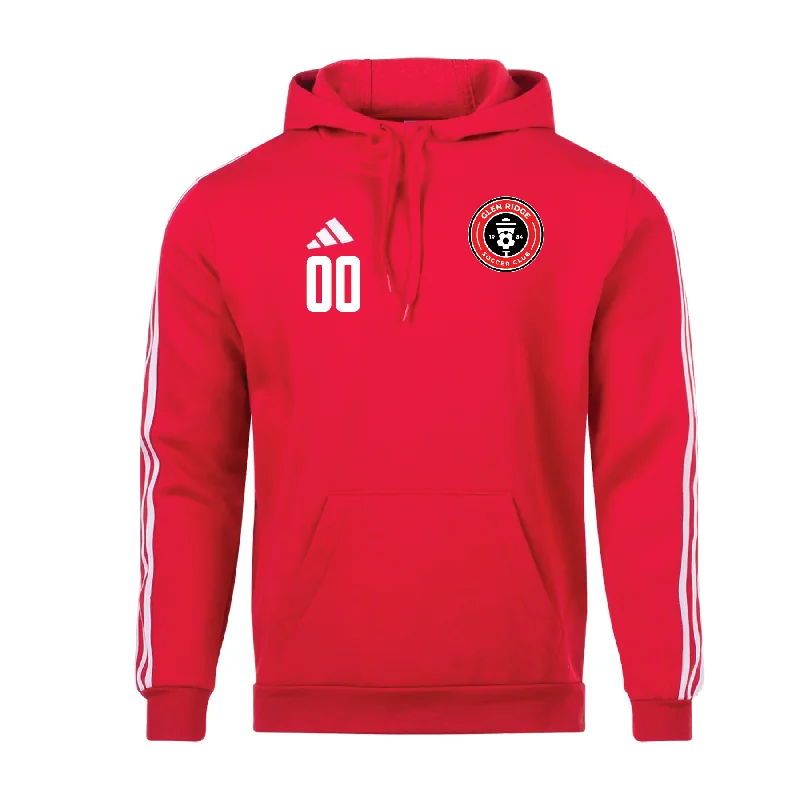 Sporty Hoodie for Jogging and Running-Glen Ridge SC (Patch) adidas Tiro 23 League Hoodie Red