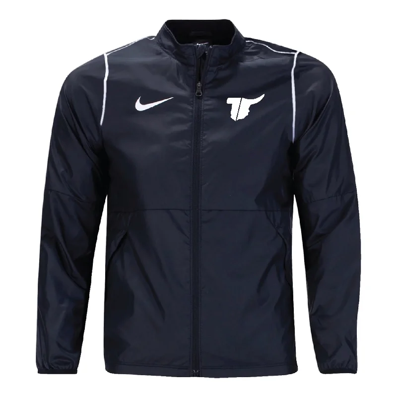 Casual Zip-Up Jacket for Active Days-Eture Sports Nike Park 20 Rain Jacket Black