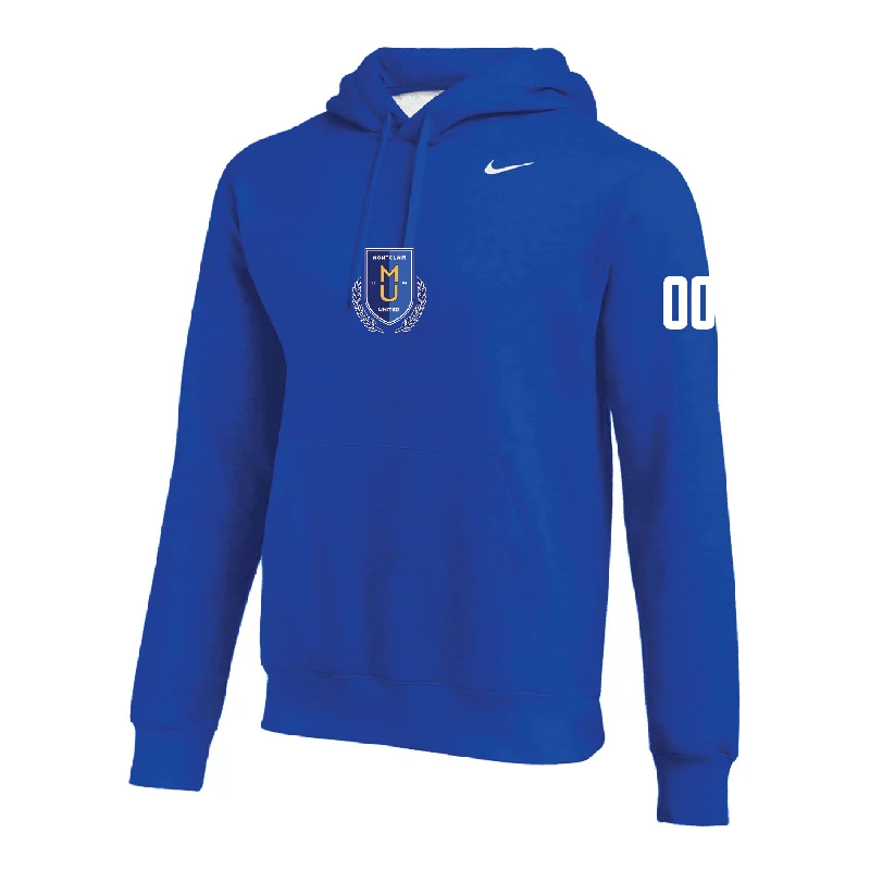 Warm Fleece Hoodie for Ultimate Cold Protection-Montclair United (Patch) Nike Club Hoodie Royal