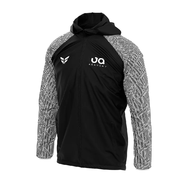 Insulated Jacket for Extreme Cold Weather-UA WINDBREAKER JACKET (BLACK)