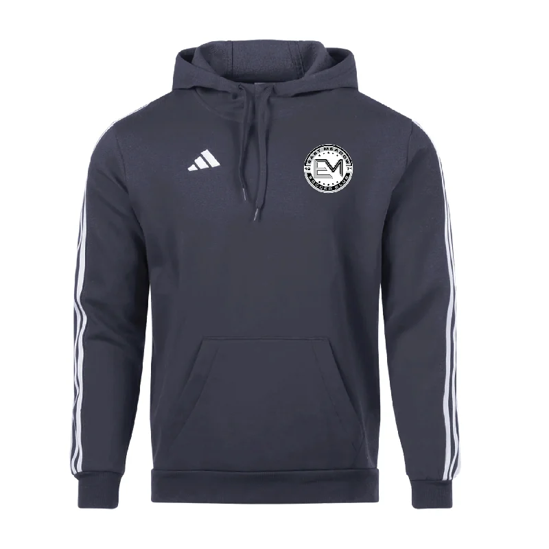 Trendy Hoodie for Casual Street Style-EMSC FAN (Supporter) adidas Tiro 23 League Hoodie Grey