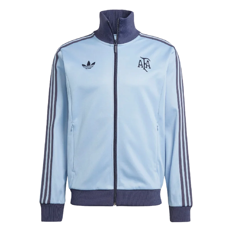 Cozy Cashmere Blend Jacket for Cold Nights-Adidas Argentina 50th Anniversary Track Top Jacket