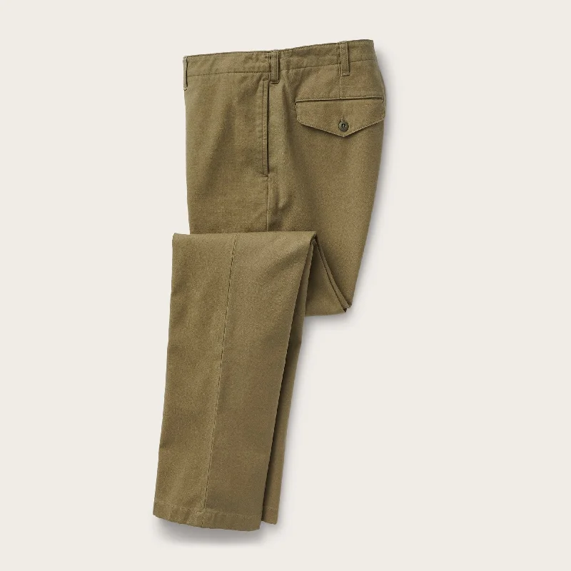 Comfortable Capri Pants for Warm Weather-DRAFTSMAN CANVAS PANTS