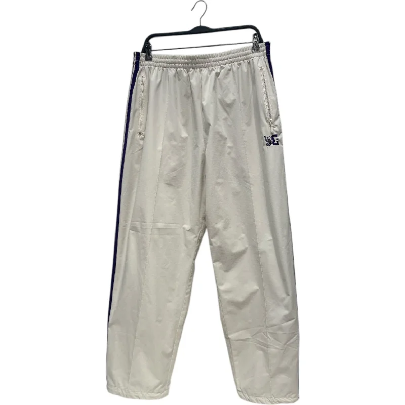 Relaxed Fit Cargo Shorts for Summer Comfort-Needles/DC SHOES/Straight Pants/L/Nylon/WHT/Stripe/