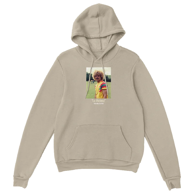 Soft Cotton Hoodie for Relaxing at Home-"La Melena" Hoodie