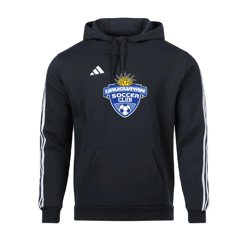 Sleek Hoodie for Cool, Casual Style-Uruguayan SC FAN adidas Tiro 23 League Hoodie Black