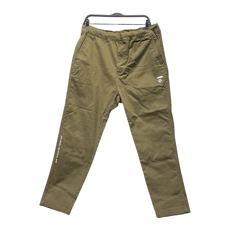 Comfortable Drawstring Shorts for Summer Vibes-A BATHING APE/Straight Pants/L/Cotton/BEG/