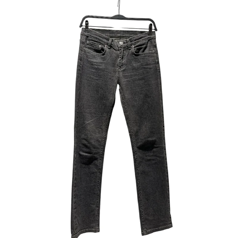 Relaxed Fit Bermuda Shorts for Summer-Helmut Lang/Straight Pants/25/Gray/Denim/